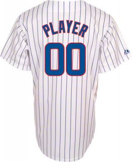 Chicago Cubs  Any Player  Home MLB Replica Jersey 