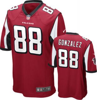 Tony Gonzalez Jersey Home Red Game Replica #88 Nike Atlanta Falcons 