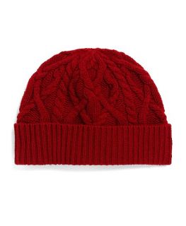 Cable Knit Hat   Brooks Brothers