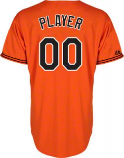 Baltimore Orioles Majestic Youth  Any Player  Alternate Orange Replica 