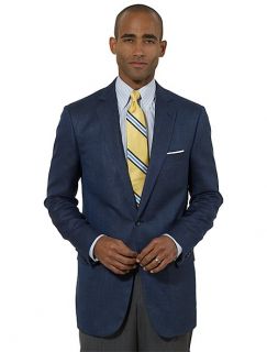 Fitzgerald Fit Navy Two Button Panama Sport Coat   Brooks Brothers