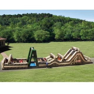 The 85 Foot Inflatable Military Obstacle Course   Hammacher Schlemmer 