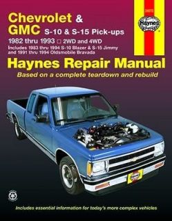 GMC Typhoon repair manual