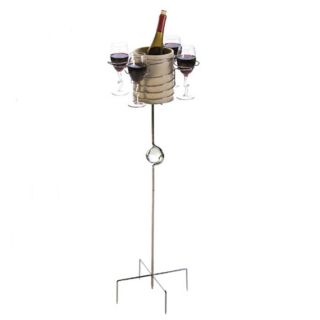 Picnic Wine Carousel for Outdoor Entertaining at Brookstone—Buy Now