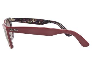 Ray Ban 2140 1091 51 Red On Texture Size 50  Ray Ban Sunglasses 