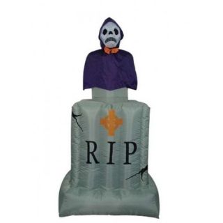 foot Animated Halloween Inflatable Ghost from Tombstone—Buy Now