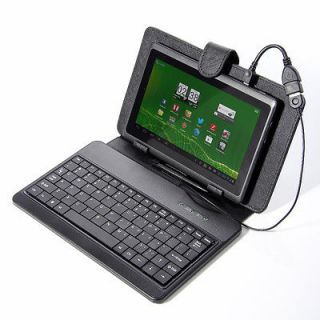 4GB 7 MID Android 4.0 Multi touch Capacitive Tablet + Leather Case 