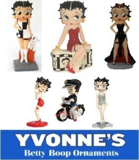 Betty Boop Figurines Figures Mini Ornaments & Bobble Heads New & Boxed