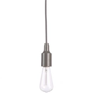 utility graphite pendant lamp in pendant lamps  CB2