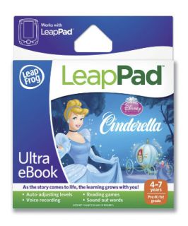 LeapFrog LeapPad Ultra eBook   Disney Cinderella   learning systems 