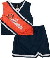 Chicago Bears Childrens Cheerleading Outfits, Chicago Bears Kids 