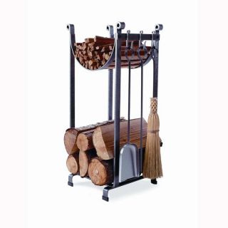Enclume Slink Firewood Rack with Tools at Brookstone. Buy Now