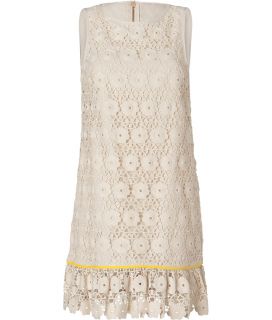 Juicy Couture Ivory Blossom Daisy Lace Guipure Dress  Damen  Kleider 