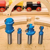 Train Track Router Bits and FREE Plan   Rockler Woodworking Tools