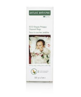 Nature Babycare Eco Disposable Nappy Bags   bags   Mothercare