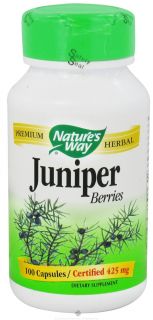 Buy Natures Way   Juniper Berries 425 mg.   100 Capsules at 
