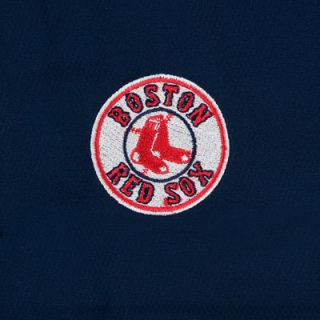 Boston Red Sox Navy Premiere Desert Dry Camp Shirt 