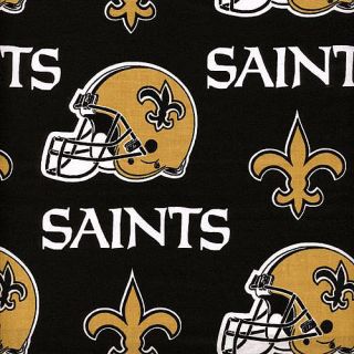 New Orleans Saints NFL New Orleans Saints Cotton Helmet Print Fabric