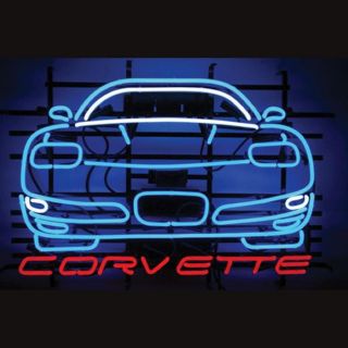 Corvette Font Neon Signs at Brookstone—Buy Now