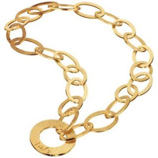 Gold Large Loop Necklace