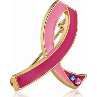 Pink ribbon jewel pin   ESTEE LAUDER   Whats New   ESTEE LAUDER 