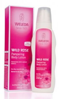Weleda Wild Rose Pampering Body Lotion 200ml   Free Delivery 
