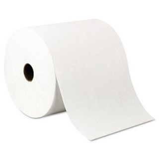 Commercial Paper Towels 1000 ft. Hardwound Non perforated White  6 