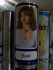 440 ML TENNENTS LAGER JUNE SCENE A GIRL GIRLS OLD BEER CAN CS TENNENT 