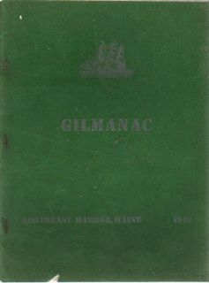   Yearbook Northeast Harbor Maine Gilman High School Gilmanac 1949