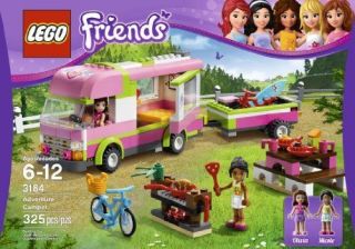 LEGO Friends Adventure Camper Olivia and Nicole are Packing up for 