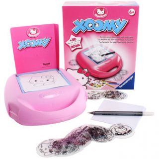 Draw fantastic Hello Kitty pictures with the portable Xoomy 