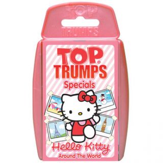 Fans of Hello Kitty will love this Top Trumps card set featuring Hello 