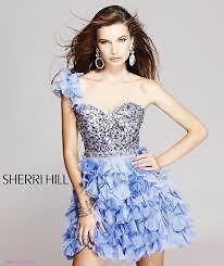Sherri Hill #8423 White Prom/Cocktail Dress NWT Size 8 HOT