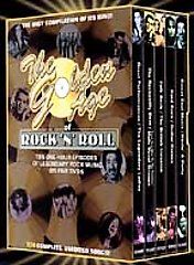 The Golden Age of Rock N Roll DVD, 1999, 5 Disc Set