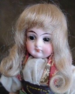 Mohair Doll Wig Raven Size8 9