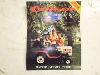 Gilson Lawn Tractors Sales Brochure from 1983 Classic