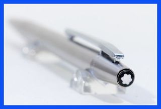MONTBLANC Ballpoint Pen NOBLESSE, elegance in stainless steel & chrome 
