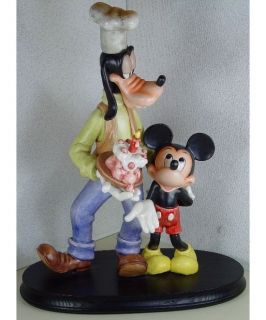 Disney Goebel Mickey Goofy 75th Birthday Sample RARE MINT