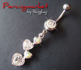 dangle belly button rings,navel rings,belly rings,gold belly button 