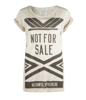 Statement Crew T shirt, Sale, Sale Women, AllSaints Spitalfields