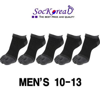 Pair Mens Size 10 13 Low Cut Toe Socks Skin contact surface with 
