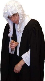 Victorian/Edwa​rdian JUDGE/BARRISTE​R GOWN & WIG COSTUME