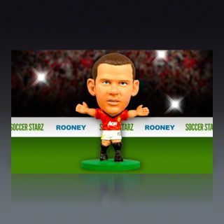 Manchester United Wayne Rooney Soccer Starz Toy Figurine 12/13 