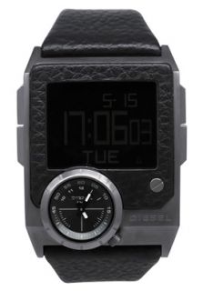 Diesel DZ7231 Watches,Mens Timeframe Black Dial Black Leather, Mens 