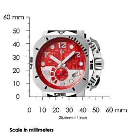 SWISS LEGEND 10538 05 Watches,Mens Scubador Chronograph Red and 