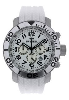 TW Steel TW94 Watches,Mens Diver White Dial Rubber, Mens TW Steel 