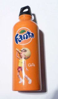   Limited Edition METAL WATER BOTTLE Novelty GIGI Gi Gi Singapore 2011