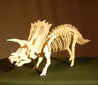ANCHICERATOPS Dinosaurs Wooden Assembly Kit