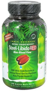 Buy Irwin Naturals   Steel Libido RED   75 Softgels at LuckyVitamin 