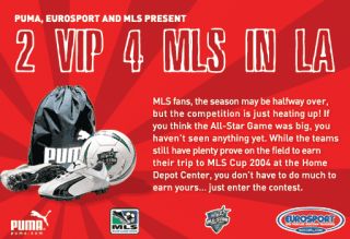 SOCCER  PUMA MLS Cup™ Contest Official Rules